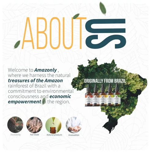Miniatura 8 de AMAZONLY Botanic Bliss Collection - Aceite vegetal amazónico de nuez de Brasil, Andiroba y Pracaxi para cabello y piel, paquete de 3