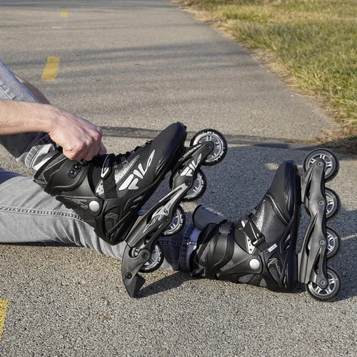 Miniatura 2 de FILA Legacy Comp Patines en línea de fitness para hombres y mujeres - Tecnología Air Flow, estructura ligera de compuesto, ruedas de 80 mm/3.15