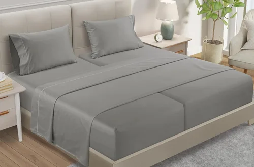 Miniatura 62 de Sábanas Twin XL 100% Algodón Para Cama Twin, Juego de Sábana Bajera Totalmente Elástica y Fundas de Almohada 800TC, Sábanas de Bolsillo Profundo 06