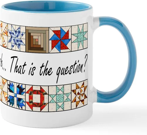 Miniatura 142 de CafePress Ascii - Taza de café de cerámica, taza de té, 11 onzas