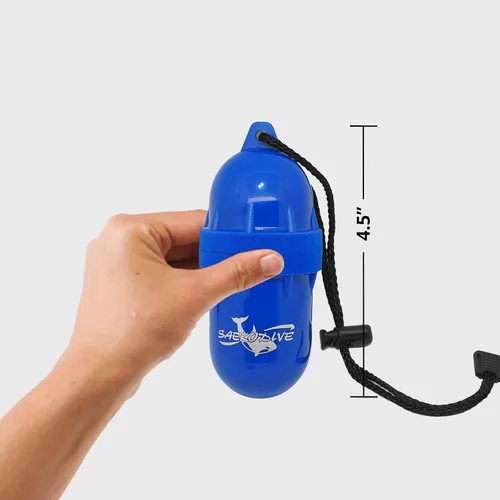 Miniatura 6 de Caja seca cilíndrica con cordón, contenedor impermeable, soporte hermético para llaves, para esnórquel, barco, kayak, buceo y actividades acuáticas
