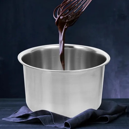 Miniatura 4 de Sewroro Olla de doble caldera, olla de acero inoxidable para chocolate, dulces, mantequilla, queso, jabón y cera, boquillas de vertido dobles, mango