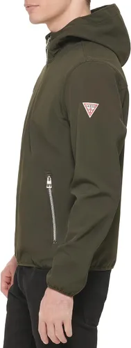 Miniatura 3 de GUESS Chaqueta con capucha de manga larga Softshell para hombre