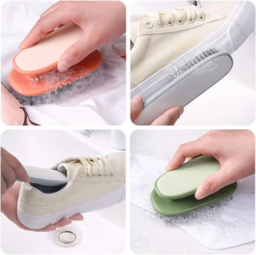 Miniatura 13 de Cepillo de limpieza para el hogar, cepillo de lavandería pequeño para cerdas suaves, ropa interior, zapatos, ropa interior, cepillo de limpieza