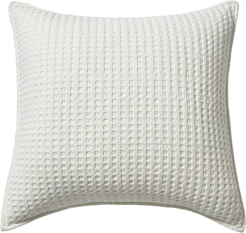 Miniatura 7 de Levtex Home - Mills Waffle Taupe - Almohada decorativa (12 x 24 pulgadas) - Waffle - Taupe
