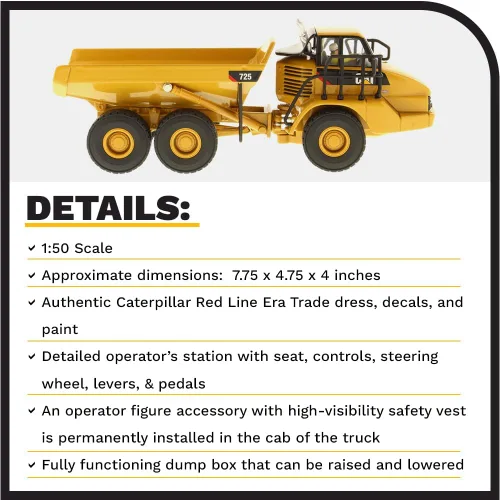 Miniatura 4 de Caterpillar 777D Off Highway Truck Core Classics Series Vehículo