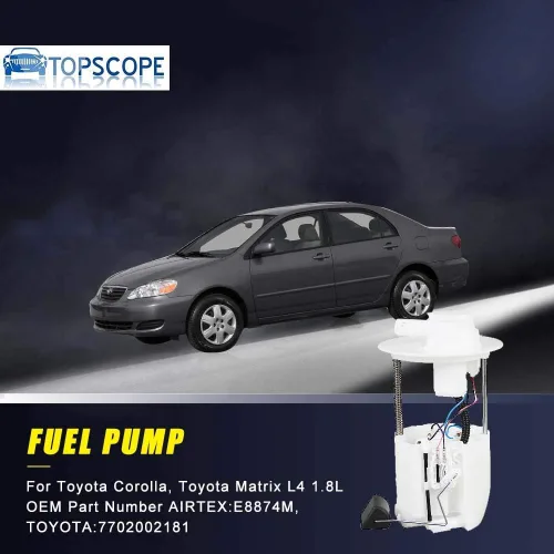 Miniatura 6 de FP8874M - Conjunto de módulo de bomba de combustible E8874M se adapta a 2005 2006 2007 2008 Corolla, Toyota Matrix L4 1.8L