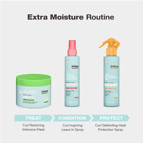 Miniatura 6 de Imbue Acondicionador para el cabello, 10.1 fl oz, rico en proteínas, reparador, vegano, adecuado para rizos 3a-4c, suaviza y fortalece