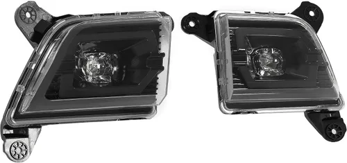 Miniatura 8 de HECASA Faros antiniebla LED compatibles con Chevy Silverado 1500 2019-2022 (nuevo cuerpo) faros antiniebla delanteros de repuesto para 84125494