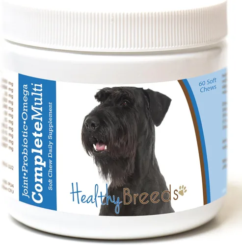 Miniatura 30 de Healthy Breeds Pug todo en uno multivitamínico suave masticable 60
