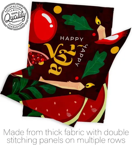 Miniatura 7 de Shab e Yalda - Bandera de jardín con fe religiosa, esperanza, gracia, paloma, religión cristiana, Pascua, decoración de casa de Pascua, regalo
