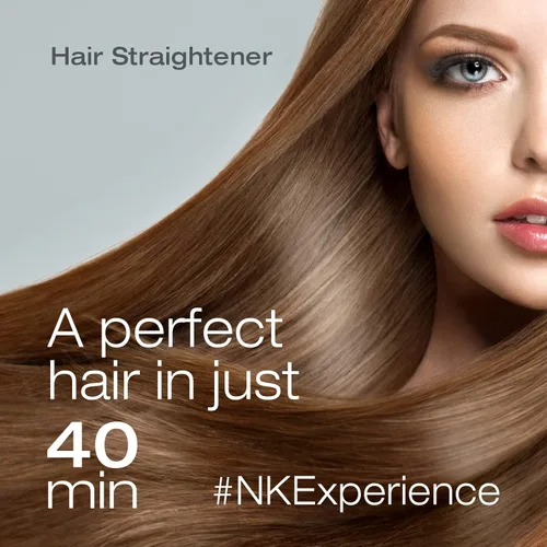 Miniatura 7 de NK Professional Care Tratamiento alisador de cabello con queratina para todo tipo de cabello, nutre, reconstruye y suaviza el cabello, 15.2 fl oz