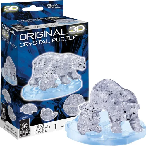 Miniatura 9 de BePuzzled Dragon Deluxe - Rompecabezas de cristal 3D original, a partir de 12 años
