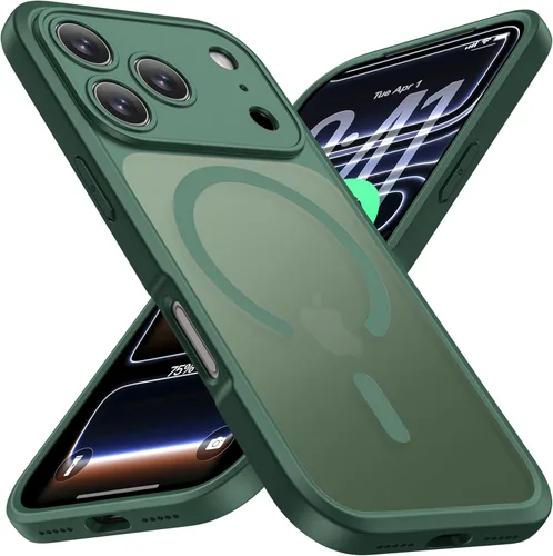 Miniatura 23 de ImpactStrong Protector Magnético Diseñado para Funda iPhone 17 Pro Max [Protección de Cámara] [Prueba de Caídas de Grado Militar]