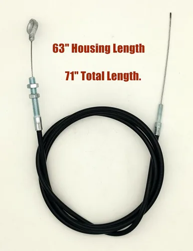 Miniatura 3 de YAMAKATO Cable de acelerador inoxidable de 71 pulgadas para Go Kart Predator 212 cc Motor GX160 GX200 196cc 5.5hp 6.5hp Manco 8252-1390 ASW Go Cart