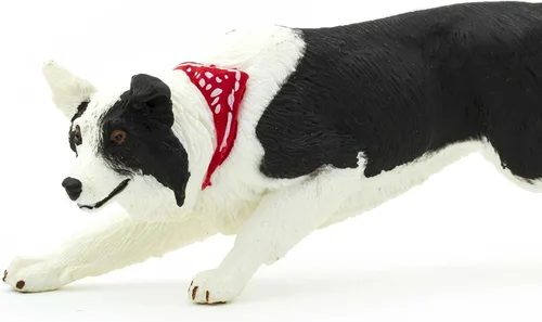 Miniatura 6 de Safari Ltd. Figura de Border Collie – Figura detallada de plástico de 5 pulgadas – Divertido juguete educativo para niños, niñas y niños a partir