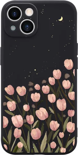 Miniatura 9 de Funda Graciosa de Chico para iPhone 11, Funda Líquida de Silicona de Gel Suave de Caucho Mate con Forro de Microfibra, Funda Protectora Divertida