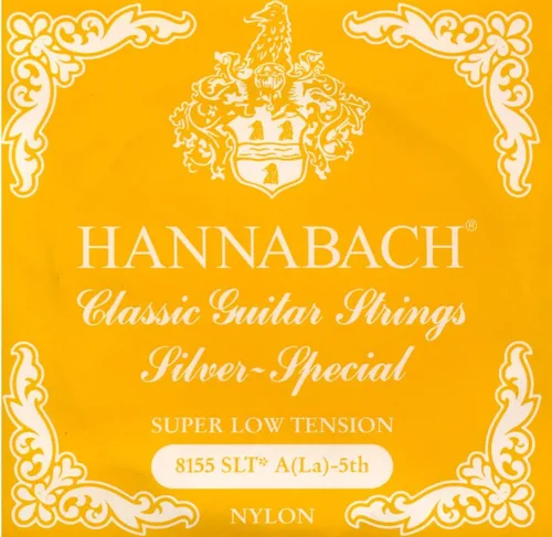 Miniatura 24 de Cuerdas para guitarra clásica Series 815 High tension Silver special E1 single string