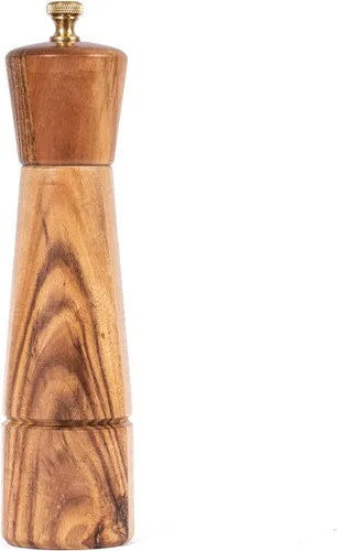 Miniatura 15 de Juego de molinillo de sal y pimienta con bandeja, molinillo de cerámica ajustable, molinillo de sal, molinillo de pimienta de acero inoxidable