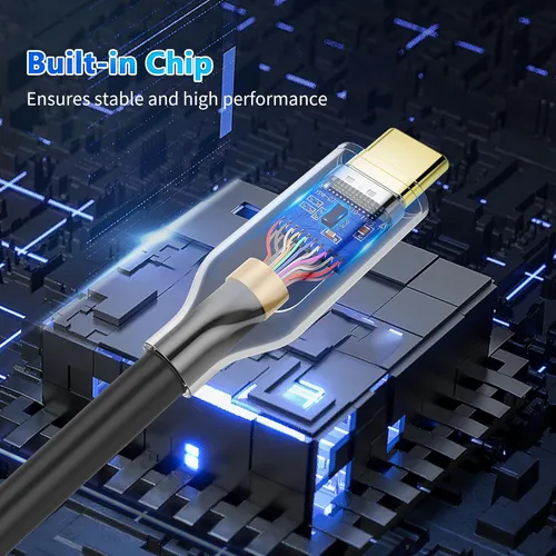 Miniatura 8 de Cable USB-C a DisplayPort de 6 pies, 4K a 144 Hz y 2K a 240 Hz, cable tipo C a DP de transferencia de datos de 10 Gbps