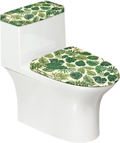 Miniatura 13 de Fundas antideslizantes para tapa de inodoro y tanque del Día de San Patricio, fundas elásticas para tapa de inodoro, accesorios de decoración de St.