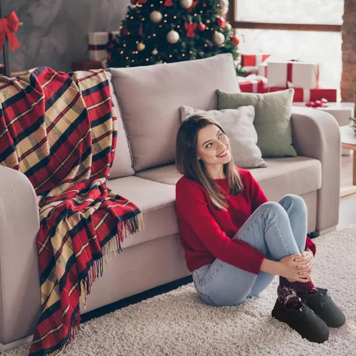 Miniatura 5 de Pantuflas térmicas para hombres y mujeres: desgaste recargable para pies con 3 ajustes de temperatura que mantiene los pies calientes hasta 11 horas