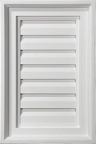 Ekena Millwork - Persiana vertical a dos aguas GVVE12X18D, 12 pulgadas de ancho x 18 pulgadas de alto x 1 7/8 pulgadas profundidad., GVVE12X18F