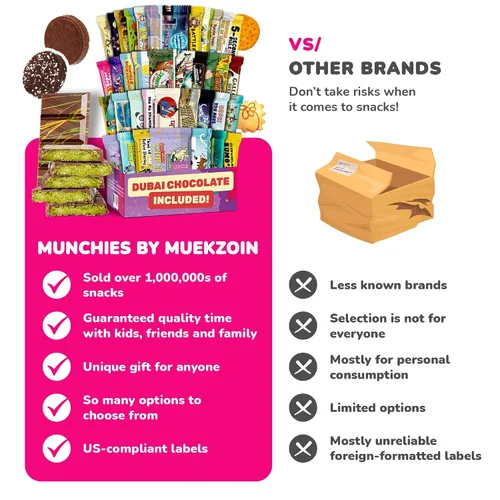 Miniatura 3 de Caja de aperitivos internacional, experiencia única con dulces exóticos universales y golosinas de todo el mundo, alimentos extranjeros listos