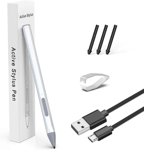 Miniatura 10 de ASUS - Lápiz óptico para transformador/Vivobook Flip/portátil, pantalla táctil, recargable, sensibilidad a la presión 4096, protocolo Microsoft MPP