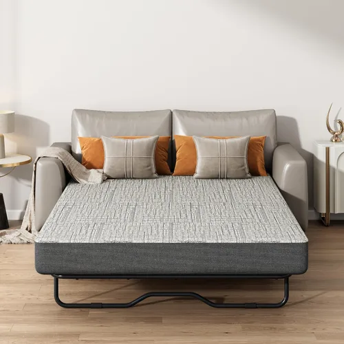 Miniatura 13 de sogesfurniture Colchón de tamaño individual, colchón de espuma viscoelástica de gel de carbón de bambú de 10 pulgadas para un sueño cómodo y un