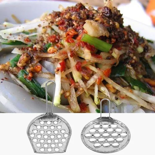 Miniatura 3 de Zerodeko 2 piezas de fideos jalea herramienta de raspador de alimentos de cocina raspador de fideos fríos, raspador de fideos de alimentos, raspador