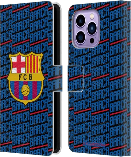 Miniatura 20 de Head Case Designs Funda de piel con licencia oficial del FC Barcelona Barca Crest Patterns, tipo cartera, compatible con Apple iPhone 11