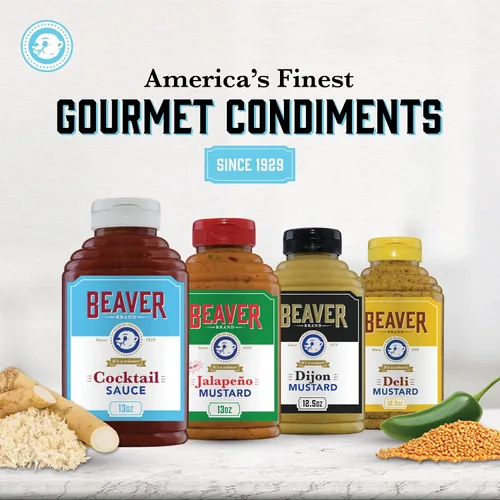 Miniatura 6 de Beaver Brand - Salsa de cóctel con rábano picante recién rallado, 13 onzas, salsa de cóctel de mariscos y camarones