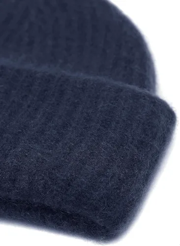 Miniatura 3 de Gorro de punto grueso para mujer, 100% cachemira, suave y elástico, cálido para invierno