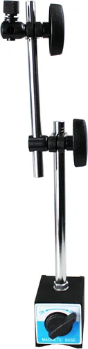 Miniatura 5 de HFS Soporte de base magnética R para indicador de dial de 132 lbs/60 kg Agujero de sujeción máximo de 0.315 in