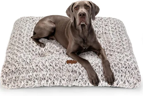 Miniatura 26 de Alfombrilla para jaula de perro, colchón de jaula de perro de felpa, colchón para jaula de perro suave, almohadilla antideslizante para jaula