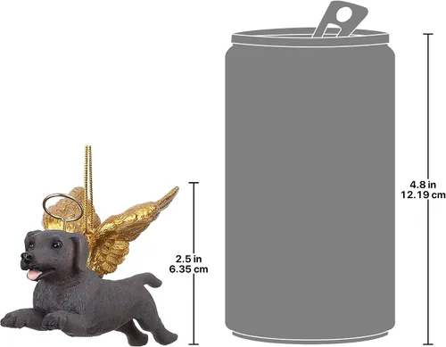 Miniatura 7 de ORNAMENTO DE ANGEL WEIMARANER