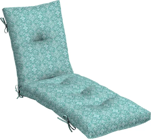 Miniatura 12 de Arden - Cojín acolchado moderno de felpa para exteriores para chaise longue, 76 x 22 pulgadas, resistente a la lluvia y a la decoloración, cojín
