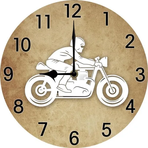 Miniatura 5 de Reloj de pared retro para automóvil, reloj de pared clásico para automóvil, regalo para decoración de cuevas de hombre, regalo para hombres, marido