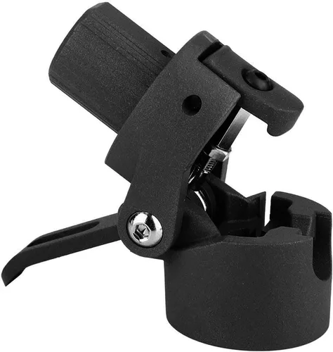 Miniatura 2 de Conector de mango plegable, base de poste plegable, reemplazo de base de poste de scooter eléctrico, para scooter eléctrico Xiaomi M365 (negro)