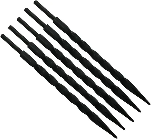 Miniatura 4 de SaiDian Agujas de repuesto para reparación de neumáticos, 5 unidades, sonda en espiral para mango en T, herramienta de reparación de tapones
