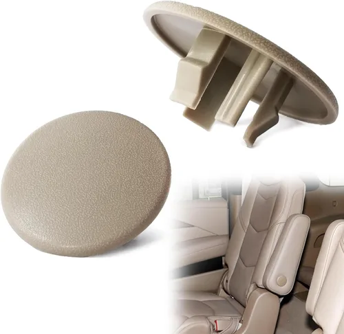 2 piezas Cubierta de Tapa de Reposabrazos Compatible con Tahoe Suburban Yukon Cadillac Escalade 07-19 Piezas de Asiento - Reemplaza 15279689