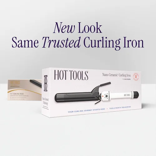 Miniatura 7 de HOT TOOLS Pro Artist Nano Rizador/Varita de Cerámica Para Cabello Suave y Brillante (1-1/4 pulgadas)