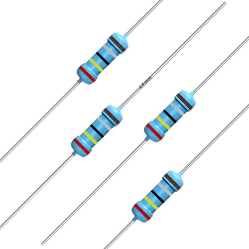 Miniatura 90 de California JOS 100 unidades de resistencia de 0.12 ohmios 1/4w (0.25 W) Resistencia fija de película metálica de tolerancia ±1%, más de 189 valores