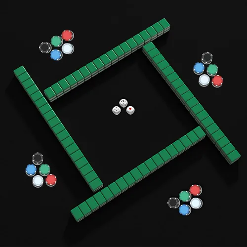Miniatura 6 de GSE Games & Sports Expert Alfombra de juego antideslizante de goma de 32 x 32 pulgadas, alfombrilla de mesa para Mahjong, dominó, cartas de póker