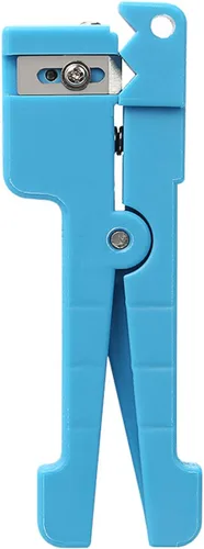 Miniatura 5 de Herramienta de corte de fibra óptica 45-163 Pelacables de cable coaxial Pelacables de fibra óptica Tubo de amortiguador de chaqueta Stripper cable