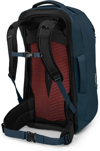 Miniatura 4 de Osprey Farpoint 70L Mochila de viaje para hombre, azul espacial apagado