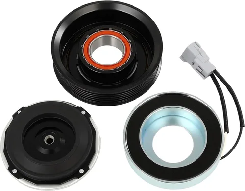 Miniatura 28 de CCIYU Embrague del compresor de CA para el coche 2001 2002 2003 2004 2005-2006 para Hyundai Santa Fe 2.7L Aire acondicionado compresor embrague