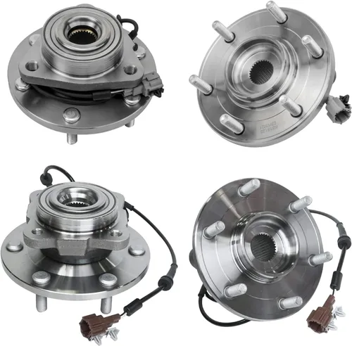 Miniatura 42 de Detroit Axle - Kit de nudillos de dirección delantera izquierda para Ford Edge Lincoln MKX 07-10, cojinete de rueda del lado del conductor, nudillo