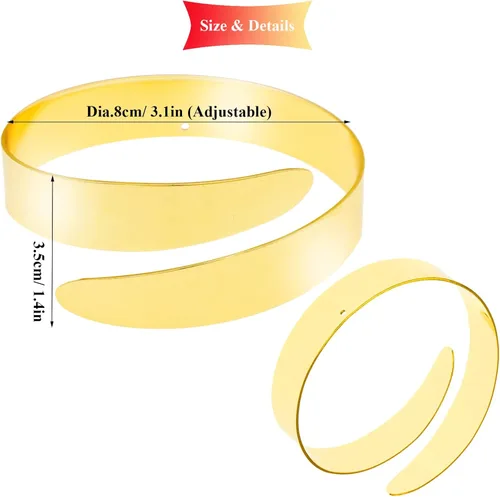 Miniatura 7 de RechicGu Egipto Cleopatra Remolino Serpiente Brazalete